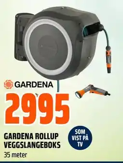 Obs Bygg GARDENA ROLLUP VEGGSLANGEBOKS tilbud