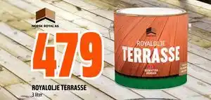 Obs Bygg ROYALOLJE TERRASSE tilbud