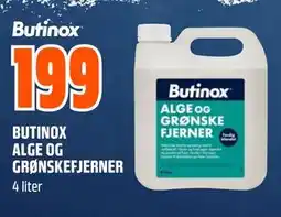Obs Bygg BUTINOX ALGE OG GRØNSKEFJERNER tilbud