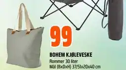 Obs Bygg BOHEM KJØLEVESKE tilbud