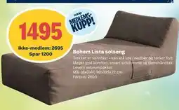 Obs Bygg Bohem Lista solseng tilbud