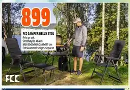 Obs Bygg FCC CAMPER DELUX STOL tilbud