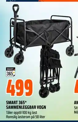 Obs Bygg SMART 365* SAMMENLEGGBAR VOGN tilbud