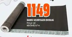 Obs Bygg BAROS SELVBYGGER OVERLAG tilbud