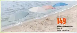 Obs Bygg BOHEM STRANDPARASOLL tilbud