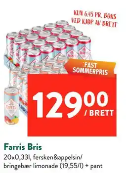 Jacobs Farris Bris tilbud