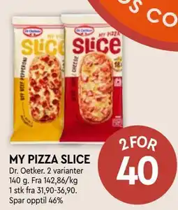 Coop Mega MY PIZZA SLICE tilbud
