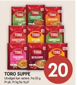 Coop Mega TORO SUPPE tilbud