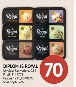 Coop Mega DIPLOM-IS ROYAL tilbud