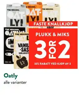 Jacobs Oatly tilbud