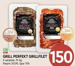 Coop Mega GRILL PERFEKT GRILLFILET tilbud