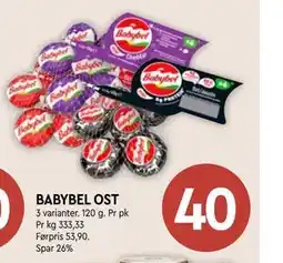 Coop Mega BABYBEL OST tilbud