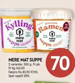 Coop Mega MERE MAT SUPPE tilbud