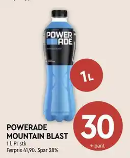 Coop Mega POWERADE MOUNTAIN BLAST tilbud