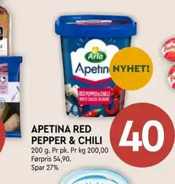 Coop Mega APETINA RED PEPPER & CHILI tilbud