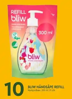 Coop Mega BLIW HÅNDSÅPE REFILL tilbud