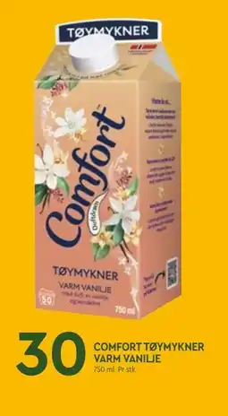 Coop Mega COMFORT TØYMYKNER VARM VANILJE tilbud