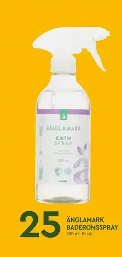Coop Mega ÄNGLAMARK BADEROMSSPRAY tilbud