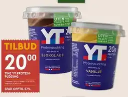 Coop Mega TINE YT PROTEIN-PUDDING tilbud