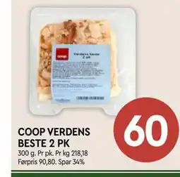 Coop Mega COOP VERDENS BESTE 2 PK tilbud