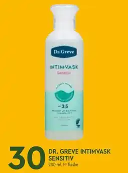 Coop Mega DR. GREVE INTIMVASK SENSITIV tilbud