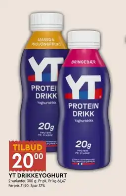 Coop Mega YT DRIKKEYOGHURT tilbud