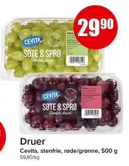 Spar Druer tilbud