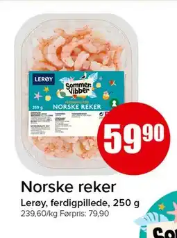 Spar Norske reker tilbud