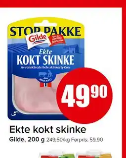 Spar Ekte kokt skinke tilbud