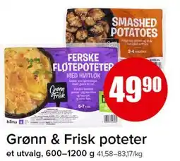 Spar Grønn & Frisk poteter tilbud
