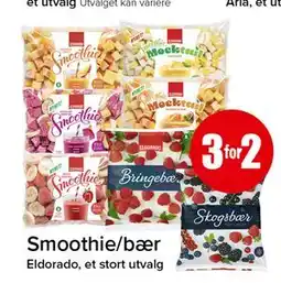 Spar Smoothie/bær tilbud