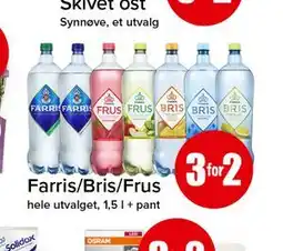 Spar Farris/Bris/Frus tilbud