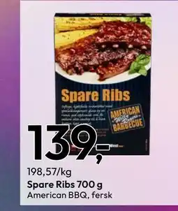 Gigaboks Spare Ribs 700 g tilbud