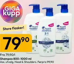 Gigaboks Shampoo 800–1000 ml tilbud
