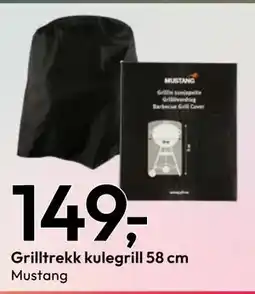 Gigaboks Grilltrekk kulegrill 58 cm tilbud