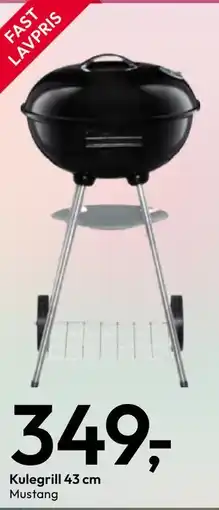 Gigaboks Kulegrill 43 cm tilbud