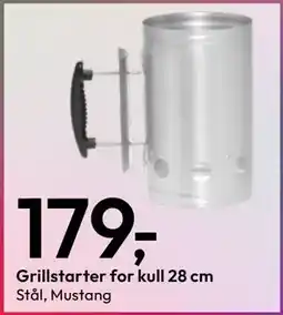 Gigaboks Grillstarter for kull 28 cm tilbud