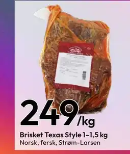 Gigaboks Brisket Texas Style 1–1,5 kg tilbud