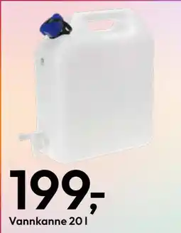 Gigaboks Vannkanne 20 l tilbud