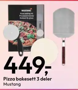 Gigaboks Pizza bakesett 3 deler tilbud