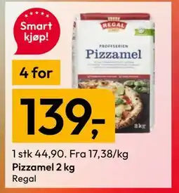 Gigaboks Pizzamel 2 kg tilbud