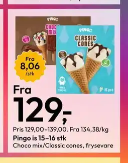Gigaboks Pingo is 15–16 stk tilbud