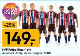 Gigaboks NFF Fotballfigur 1 stk tilbud