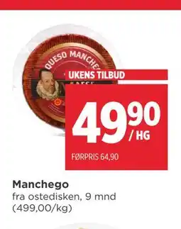 Meny Manchego tilbud