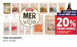 Meny Vilje-produkter tilbud