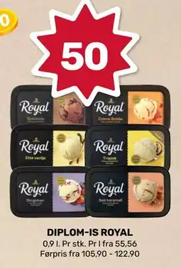 Matkroken DIPLOM-IS ROYAL tilbud