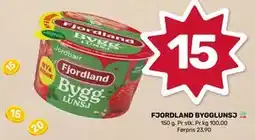 Matkroken FJORDLAND BYGGLUNSJ tilbud