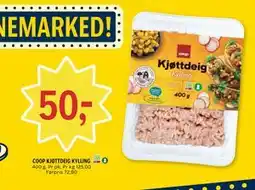 Coop Prix COOP KJØTTDEIG KYLLING tilbud