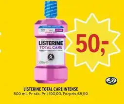 Coop Prix LISTERINE TOTAL CARE INTENSE tilbud