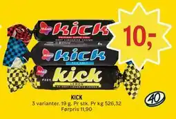 Coop Prix KICK tilbud